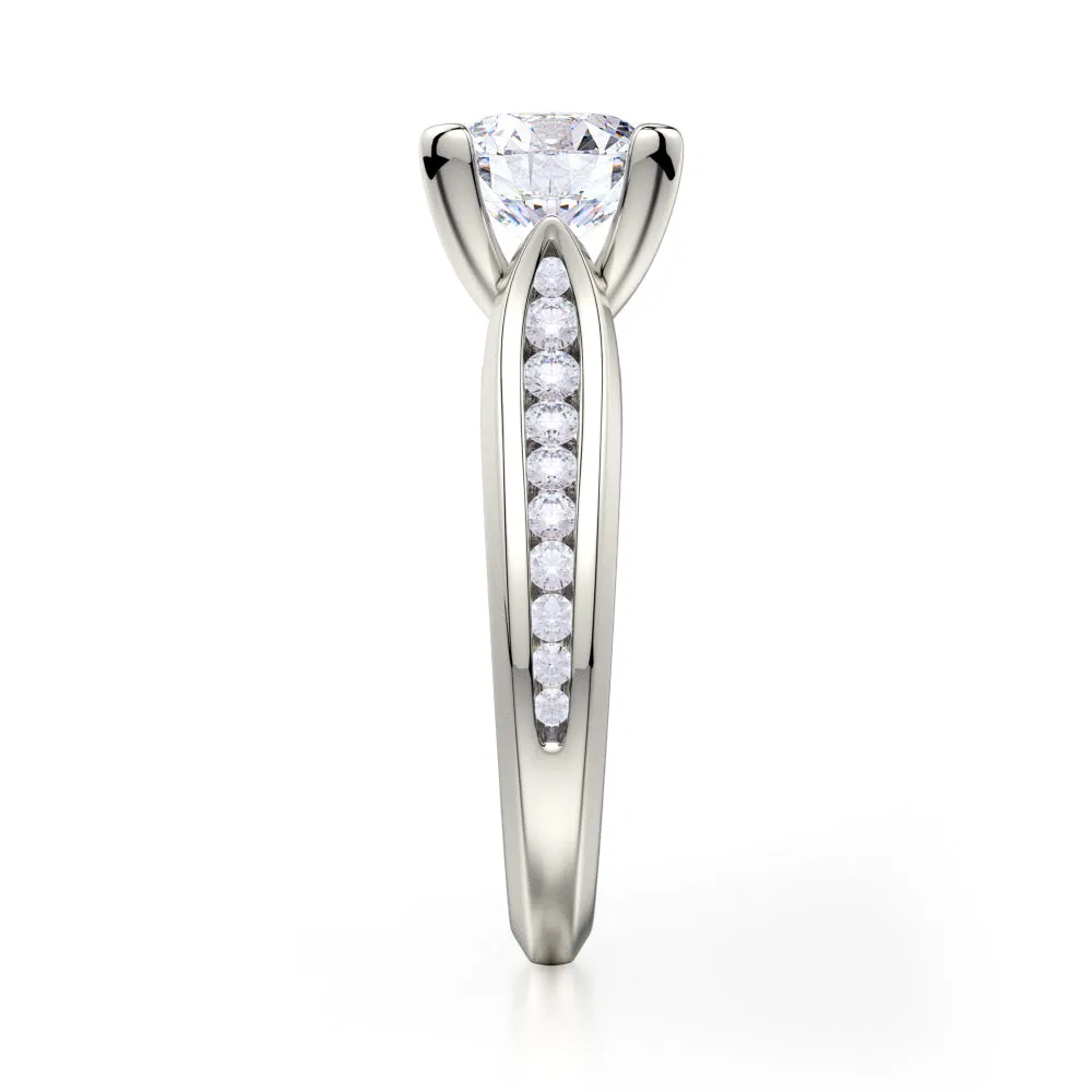 0.40ctw Round Diamond Engagement Ring