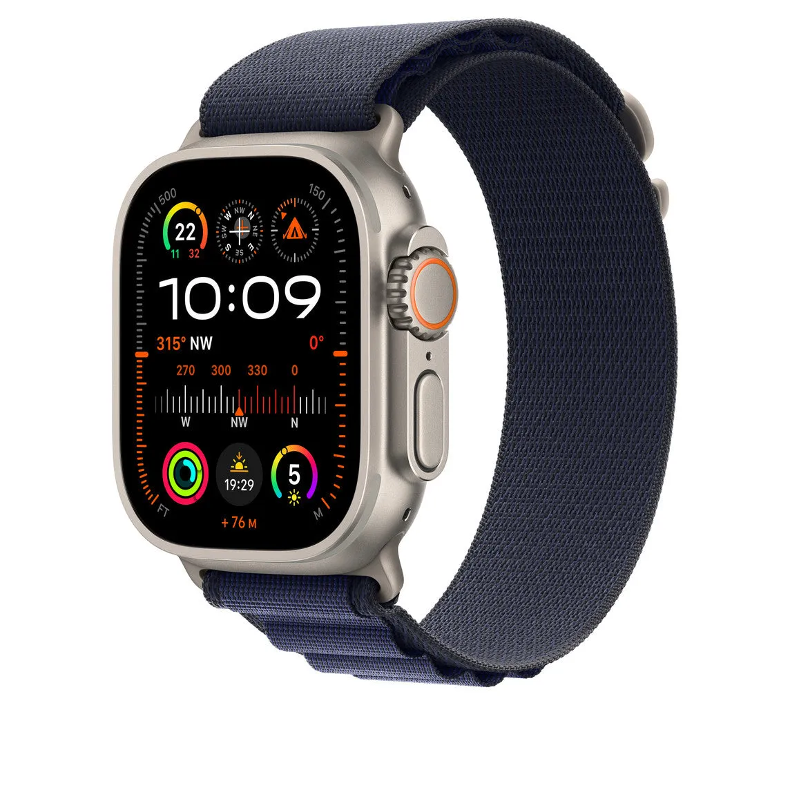 Apple Band 49Mm Navy Alpine Loop, Small