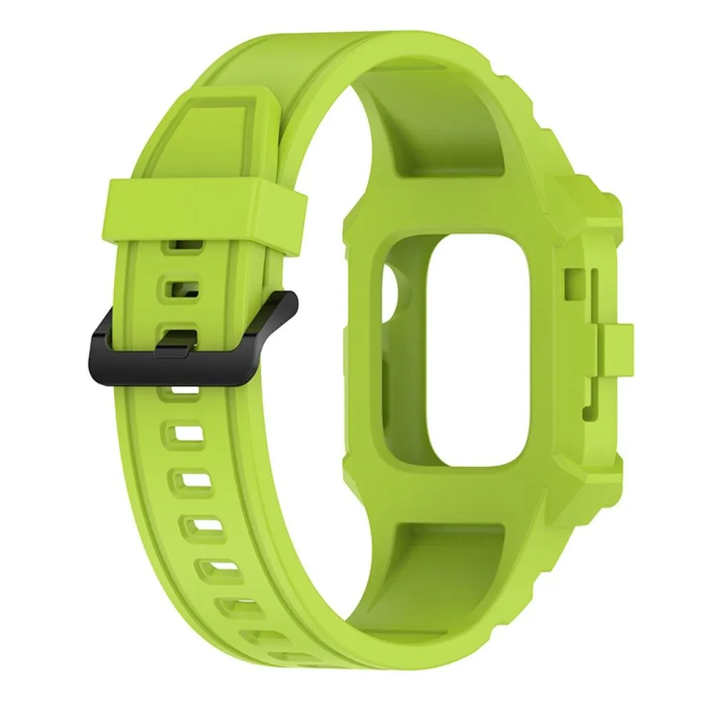 Apple Watch (41mm) cool silicone watch strap with cover - Cyan