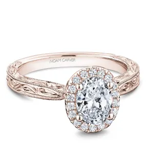 Noam Carver Engagement Ring - B019-05RSE-FCYA