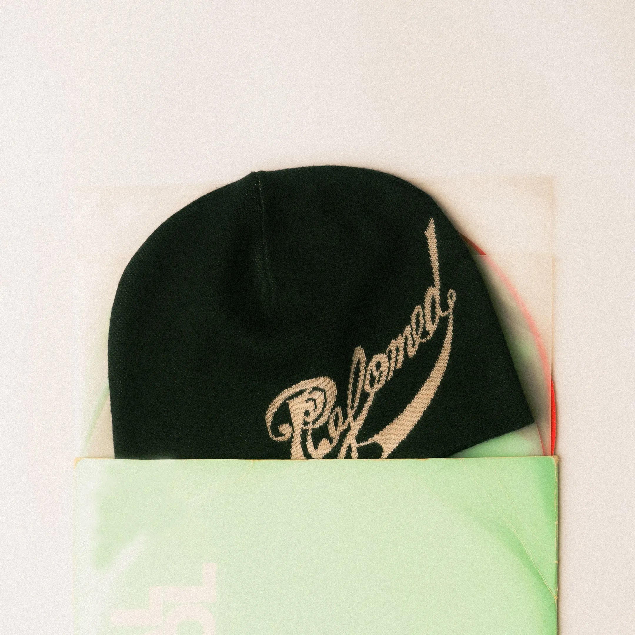 Script Logo Reversible Beanie