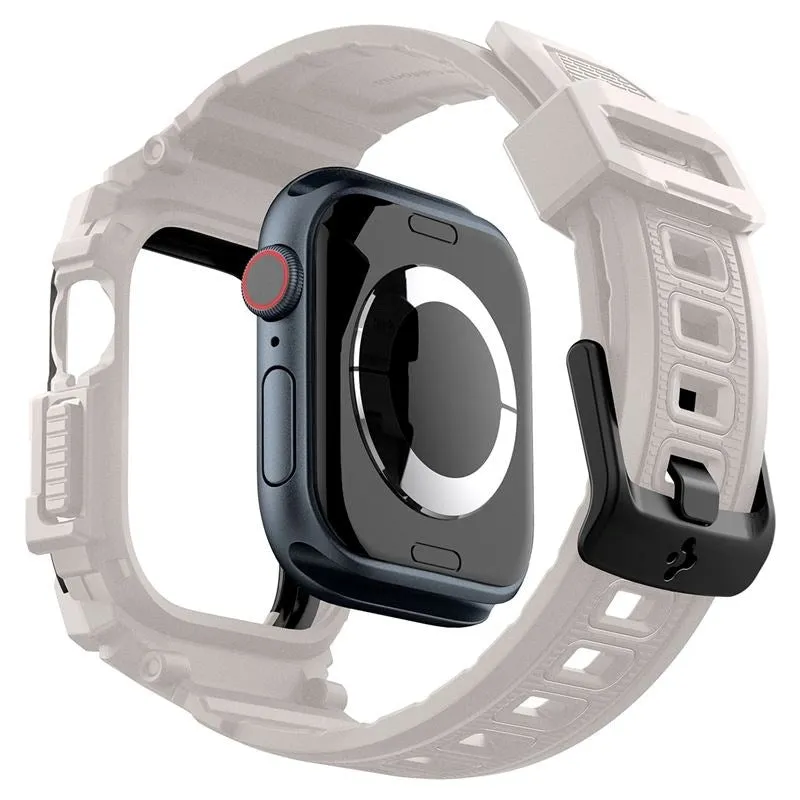 Spigen Rugged Armor Pro Apple Watch 10 (46mm) Rem m. Cover - Beige