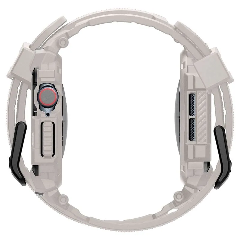 Spigen Rugged Armor Pro Apple Watch 10 (46mm) Rem m. Cover - Beige