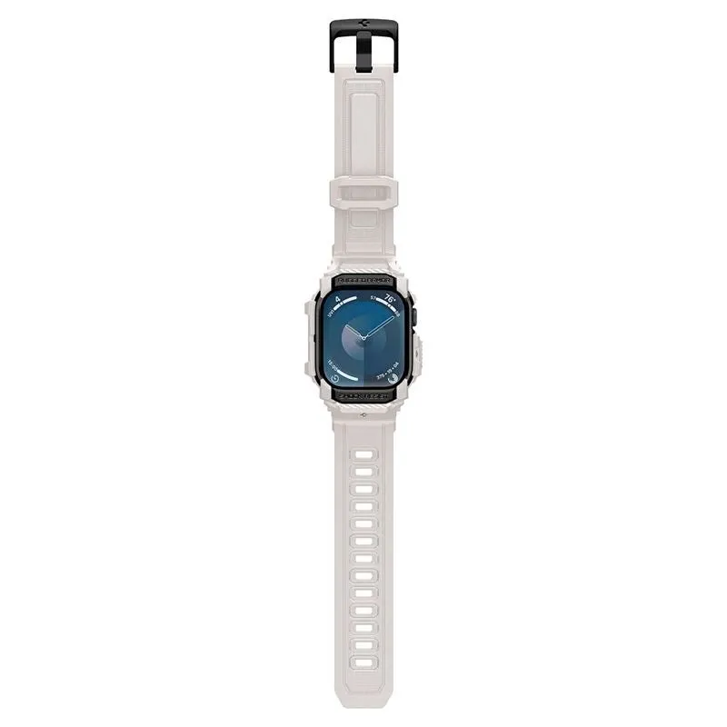 Spigen Rugged Armor Pro Apple Watch 10 (46mm) Rem m. Cover - Beige