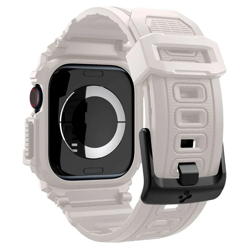 Spigen Rugged Armor Pro Apple Watch 10 (46mm) Rem m. Cover - Beige